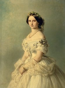 1856年のバーデン王女の肖像